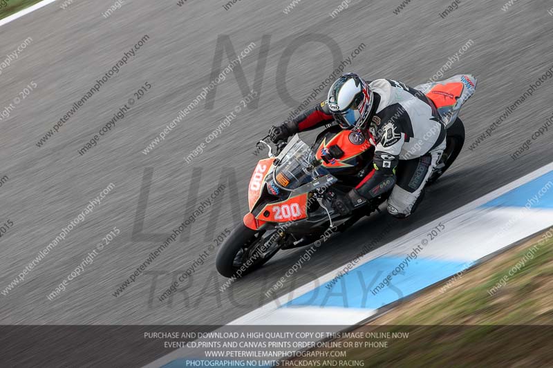 14 to 16th november 2015;Jerez;event digital images;motorbikes;no limits;peter wileman photography;trackday;trackday digital images