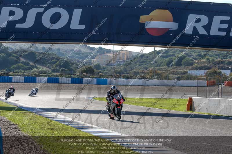 14 to 16th november 2015;Jerez;event digital images;motorbikes;no limits;peter wileman photography;trackday;trackday digital images