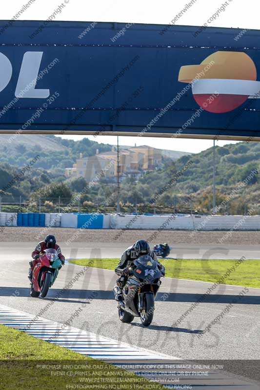 14 to 16th november 2015;Jerez;event digital images;motorbikes;no limits;peter wileman photography;trackday;trackday digital images