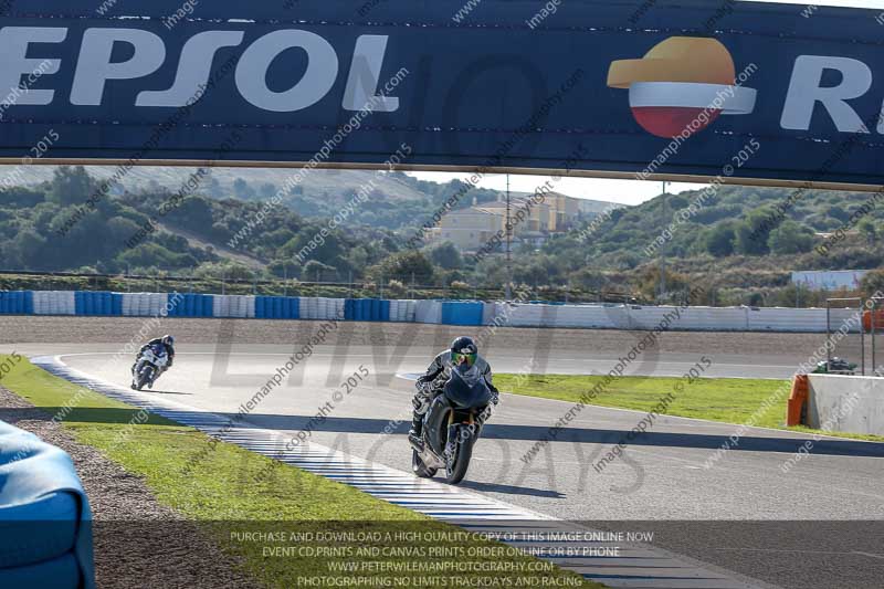 14 to 16th november 2015;Jerez;event digital images;motorbikes;no limits;peter wileman photography;trackday;trackday digital images