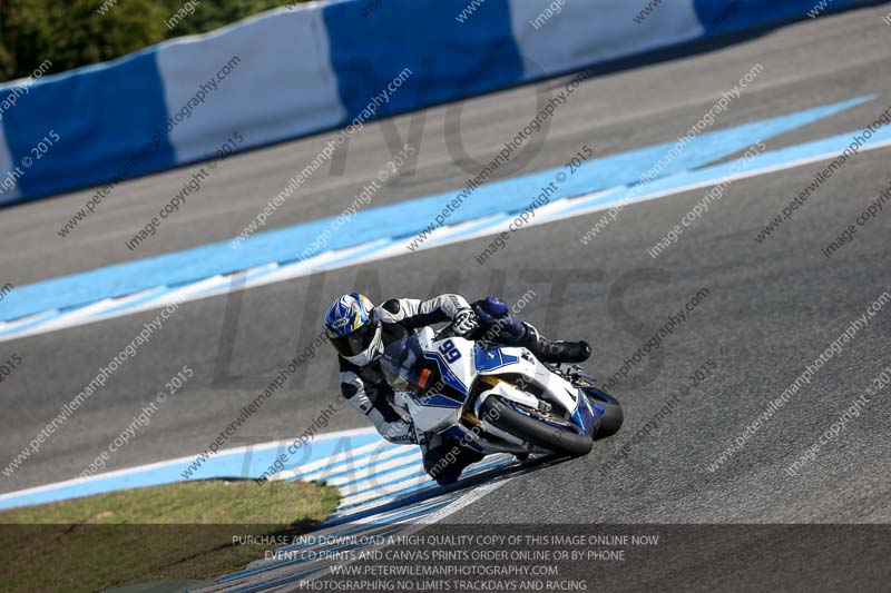 14 to 16th november 2015;Jerez;event digital images;motorbikes;no limits;peter wileman photography;trackday;trackday digital images