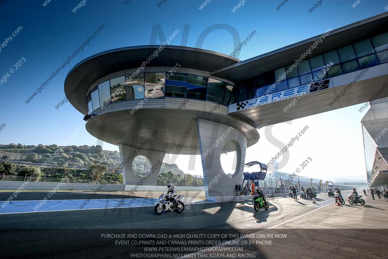 14 to 16th november 2015;Jerez;event digital images;motorbikes;no limits;peter wileman photography;trackday;trackday digital images