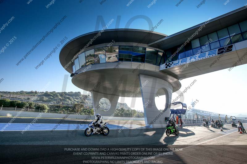 14 to 16th november 2015;Jerez;event digital images;motorbikes;no limits;peter wileman photography;trackday;trackday digital images