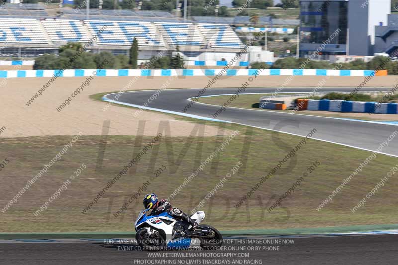 14 to 16th november 2015;Jerez;event digital images;motorbikes;no limits;peter wileman photography;trackday;trackday digital images