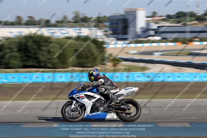 14 to 16th november 2015;Jerez;event digital images;motorbikes;no limits;peter wileman photography;trackday;trackday digital images