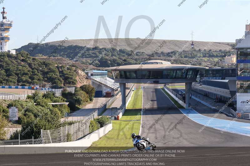 14 to 16th november 2015;Jerez;event digital images;motorbikes;no limits;peter wileman photography;trackday;trackday digital images