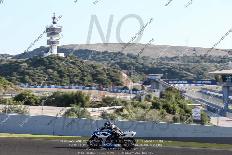 14 to 16th november 2015;Jerez;event digital images;motorbikes;no limits;peter wileman photography;trackday;trackday digital images