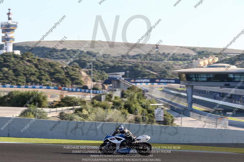14 to 16th november 2015;Jerez;event digital images;motorbikes;no limits;peter wileman photography;trackday;trackday digital images