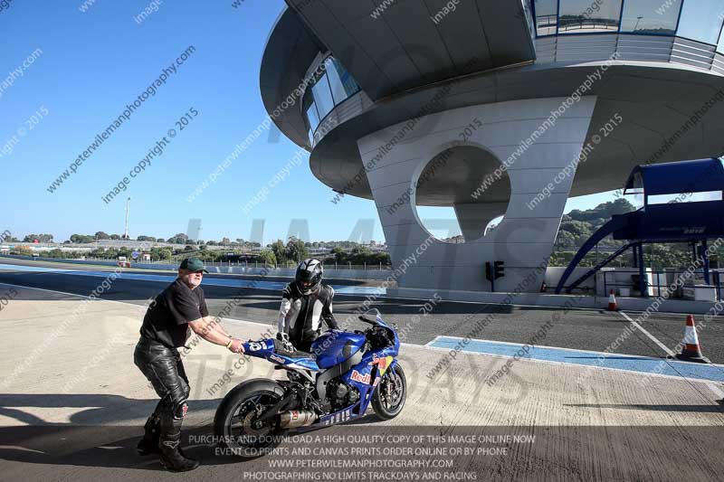 14 to 16th november 2015;Jerez;event digital images;motorbikes;no limits;peter wileman photography;trackday;trackday digital images