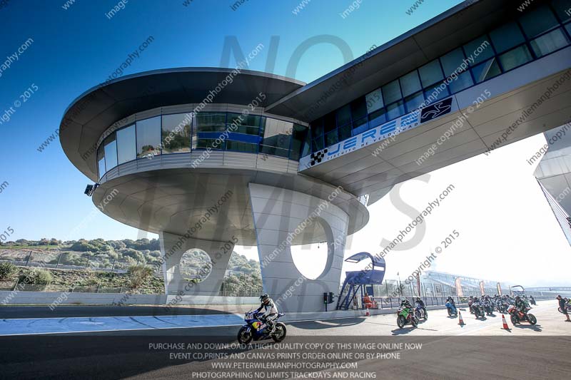 14 to 16th november 2015;Jerez;event digital images;motorbikes;no limits;peter wileman photography;trackday;trackday digital images