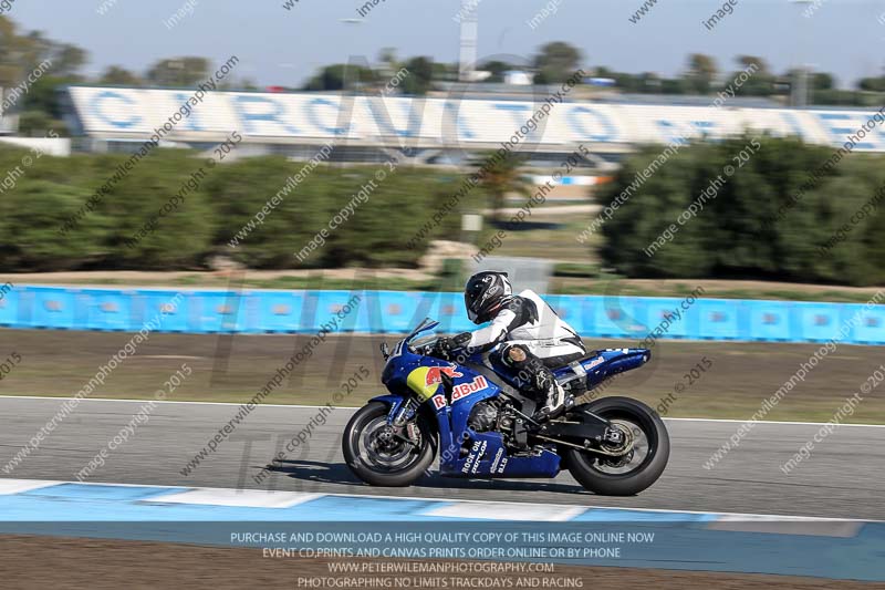 14 to 16th november 2015;Jerez;event digital images;motorbikes;no limits;peter wileman photography;trackday;trackday digital images
