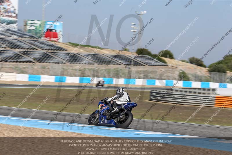 14 to 16th november 2015;Jerez;event digital images;motorbikes;no limits;peter wileman photography;trackday;trackday digital images