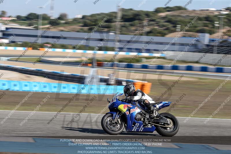 14 to 16th november 2015;Jerez;event digital images;motorbikes;no limits;peter wileman photography;trackday;trackday digital images