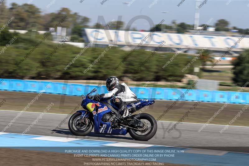 14 to 16th november 2015;Jerez;event digital images;motorbikes;no limits;peter wileman photography;trackday;trackday digital images