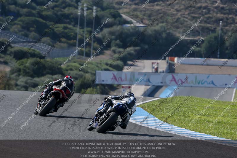 14 to 16th november 2015;Jerez;event digital images;motorbikes;no limits;peter wileman photography;trackday;trackday digital images