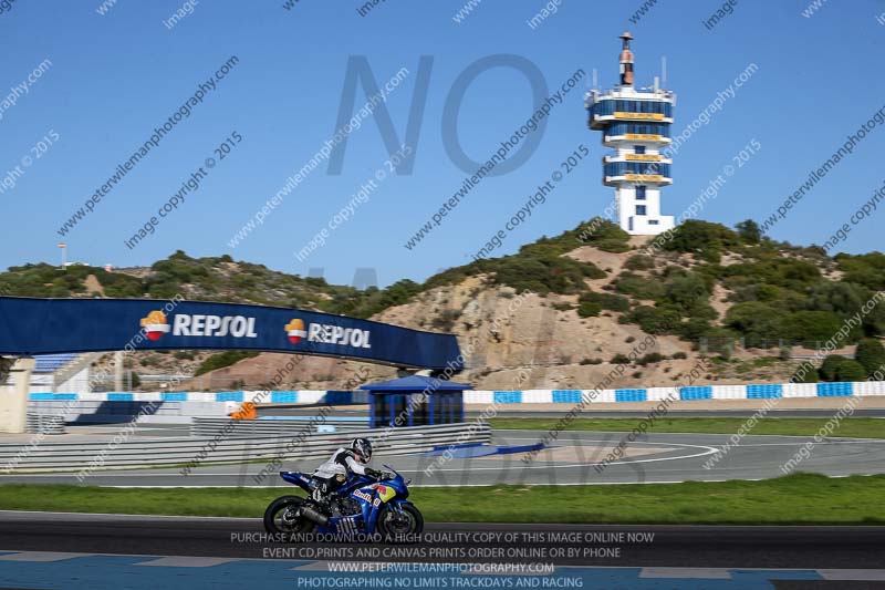 14 to 16th november 2015;Jerez;event digital images;motorbikes;no limits;peter wileman photography;trackday;trackday digital images