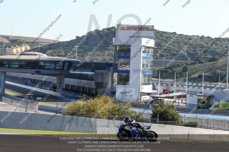 14 to 16th november 2015;Jerez;event digital images;motorbikes;no limits;peter wileman photography;trackday;trackday digital images