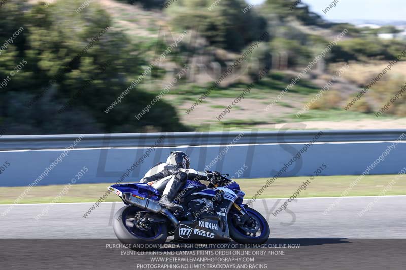 14 to 16th november 2015;Jerez;event digital images;motorbikes;no limits;peter wileman photography;trackday;trackday digital images