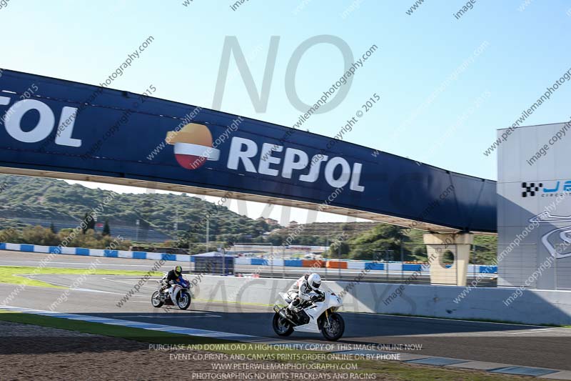 14 to 16th november 2015;Jerez;event digital images;motorbikes;no limits;peter wileman photography;trackday;trackday digital images