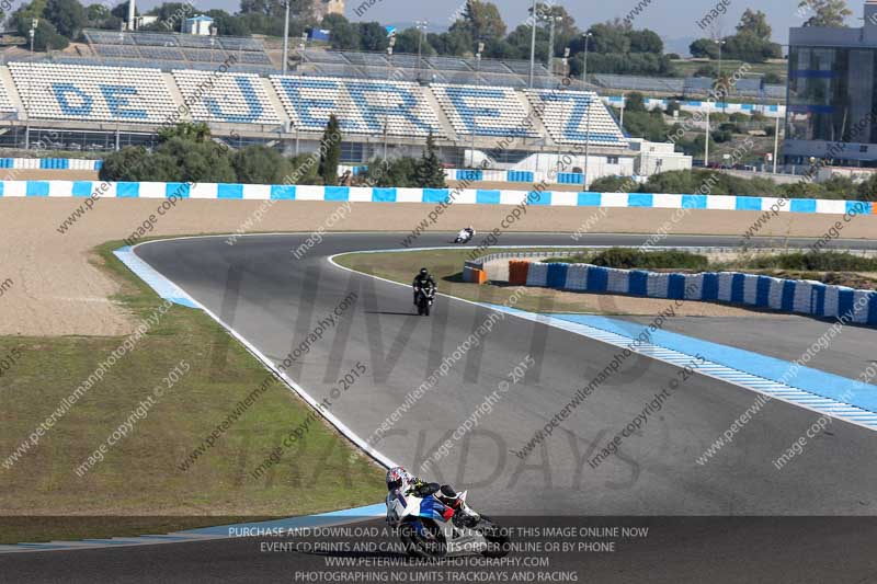 14 to 16th november 2015;Jerez;event digital images;motorbikes;no limits;peter wileman photography;trackday;trackday digital images