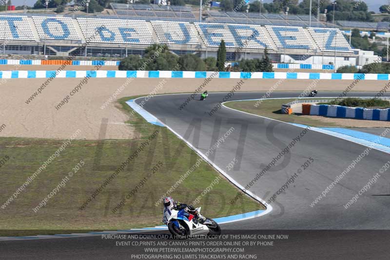 14 to 16th november 2015;Jerez;event digital images;motorbikes;no limits;peter wileman photography;trackday;trackday digital images
