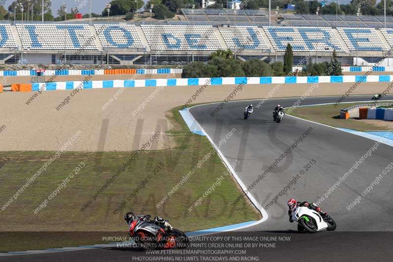 14 to 16th november 2015;Jerez;event digital images;motorbikes;no limits;peter wileman photography;trackday;trackday digital images