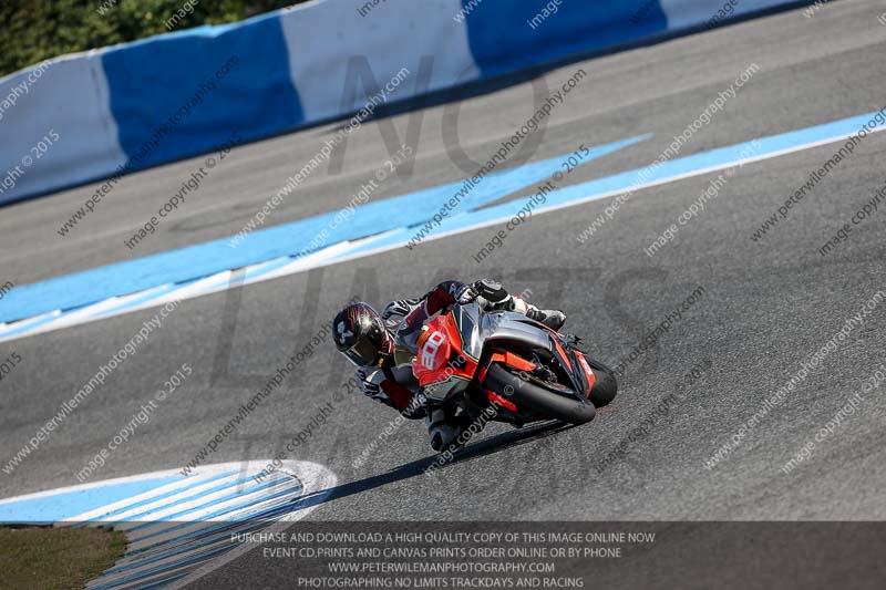 14 to 16th november 2015;Jerez;event digital images;motorbikes;no limits;peter wileman photography;trackday;trackday digital images