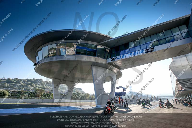 14 to 16th november 2015;Jerez;event digital images;motorbikes;no limits;peter wileman photography;trackday;trackday digital images