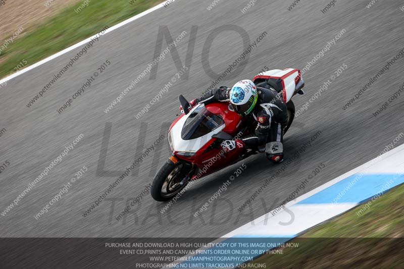 14 to 16th november 2015;Jerez;event digital images;motorbikes;no limits;peter wileman photography;trackday;trackday digital images