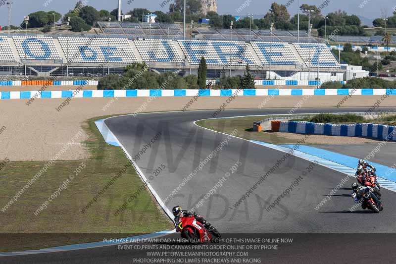14 to 16th november 2015;Jerez;event digital images;motorbikes;no limits;peter wileman photography;trackday;trackday digital images