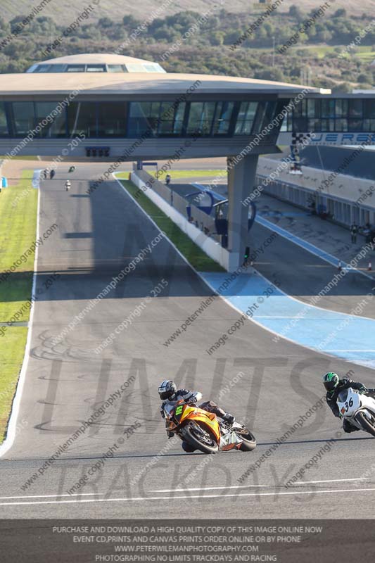 14 to 16th november 2015;Jerez;event digital images;motorbikes;no limits;peter wileman photography;trackday;trackday digital images