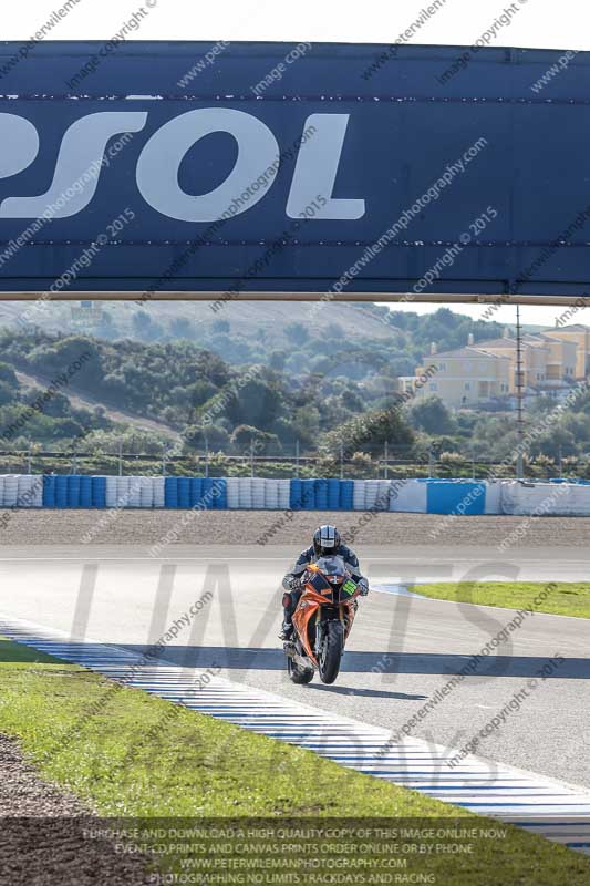 14 to 16th november 2015;Jerez;event digital images;motorbikes;no limits;peter wileman photography;trackday;trackday digital images