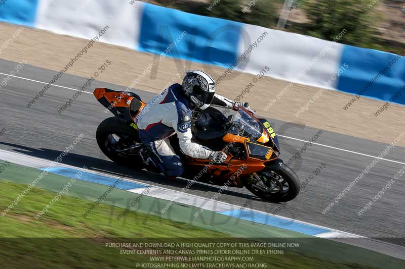14 to 16th november 2015;Jerez;event digital images;motorbikes;no limits;peter wileman photography;trackday;trackday digital images