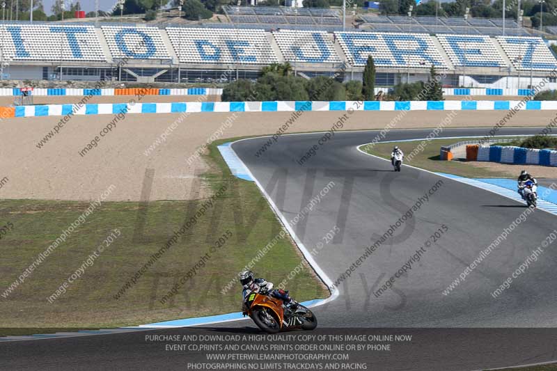 14 to 16th november 2015;Jerez;event digital images;motorbikes;no limits;peter wileman photography;trackday;trackday digital images