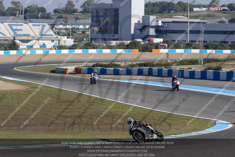 14 to 16th november 2015;Jerez;event digital images;motorbikes;no limits;peter wileman photography;trackday;trackday digital images