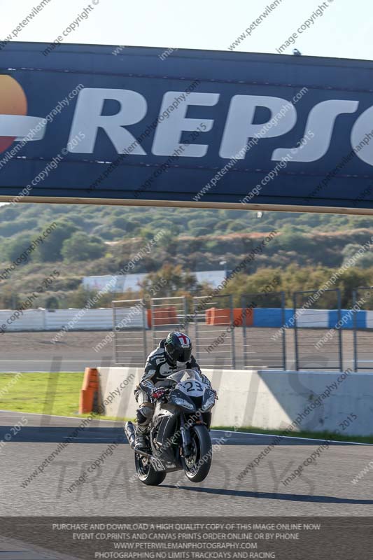 14 to 16th november 2015;Jerez;event digital images;motorbikes;no limits;peter wileman photography;trackday;trackday digital images