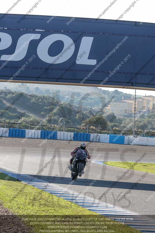 14 to 16th november 2015;Jerez;event digital images;motorbikes;no limits;peter wileman photography;trackday;trackday digital images