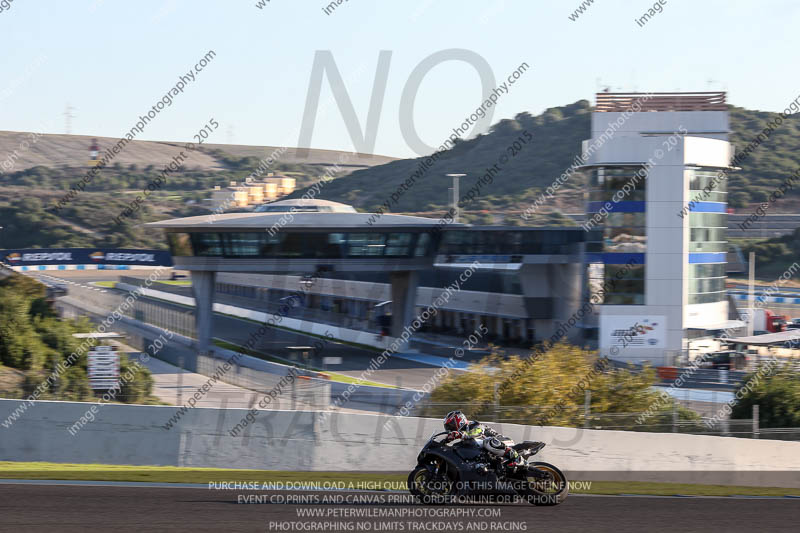 14 to 16th november 2015;Jerez;event digital images;motorbikes;no limits;peter wileman photography;trackday;trackday digital images