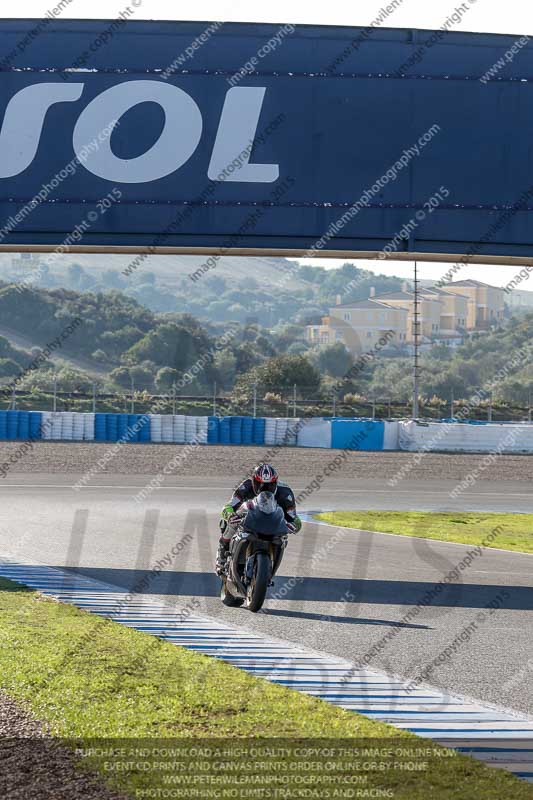 14 to 16th november 2015;Jerez;event digital images;motorbikes;no limits;peter wileman photography;trackday;trackday digital images