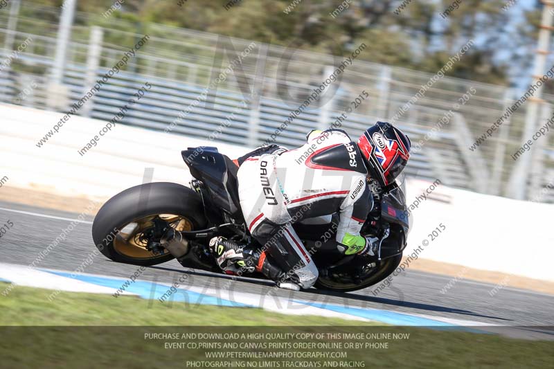 14 to 16th november 2015;Jerez;event digital images;motorbikes;no limits;peter wileman photography;trackday;trackday digital images