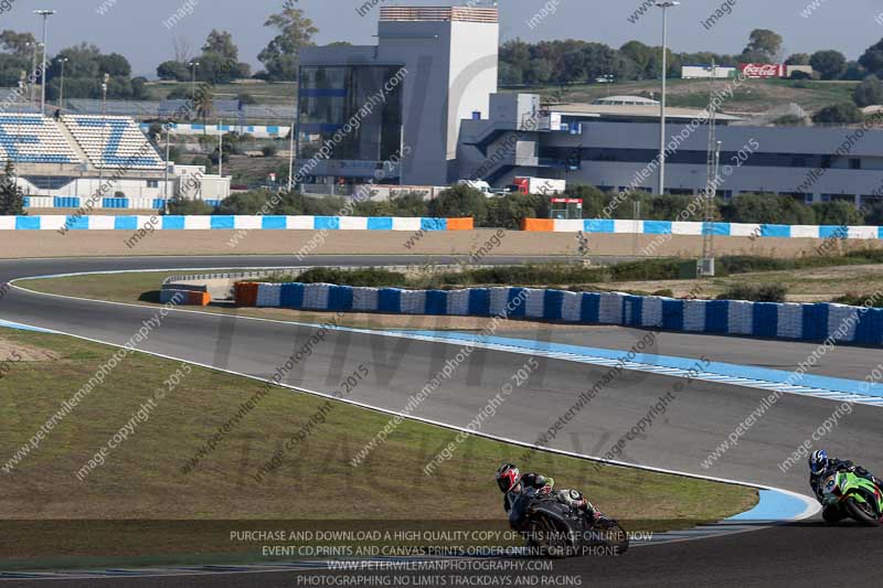 14 to 16th november 2015;Jerez;event digital images;motorbikes;no limits;peter wileman photography;trackday;trackday digital images