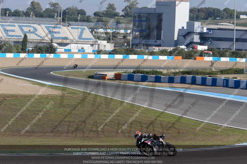 14 to 16th november 2015;Jerez;event digital images;motorbikes;no limits;peter wileman photography;trackday;trackday digital images