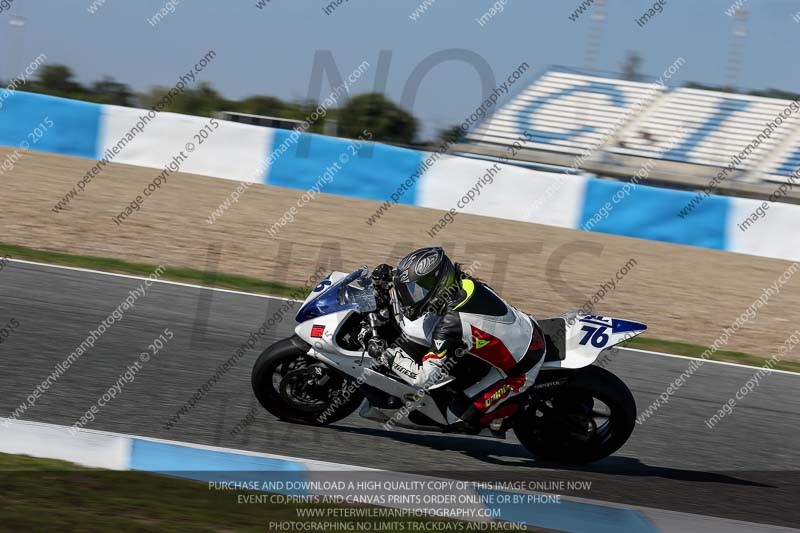 14 to 16th november 2015;Jerez;event digital images;motorbikes;no limits;peter wileman photography;trackday;trackday digital images