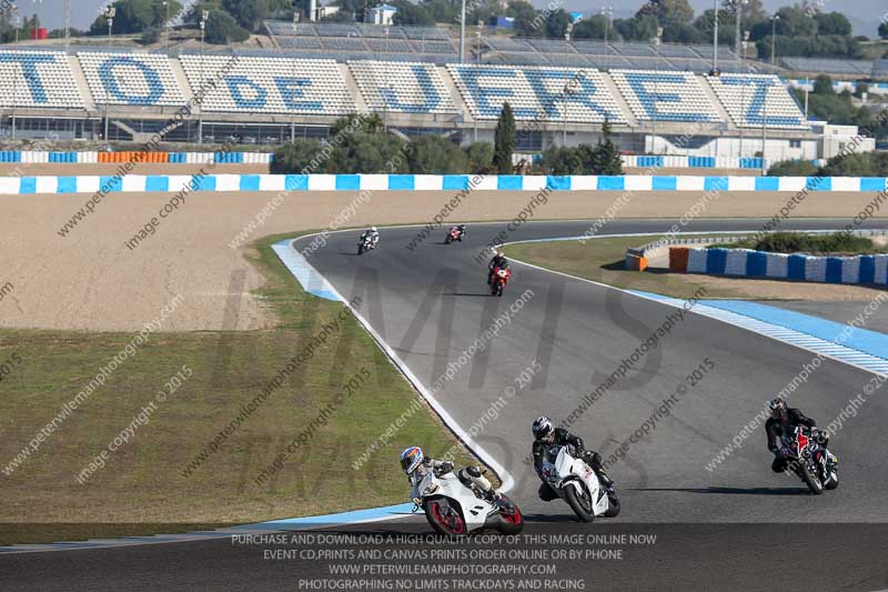 14 to 16th november 2015;Jerez;event digital images;motorbikes;no limits;peter wileman photography;trackday;trackday digital images