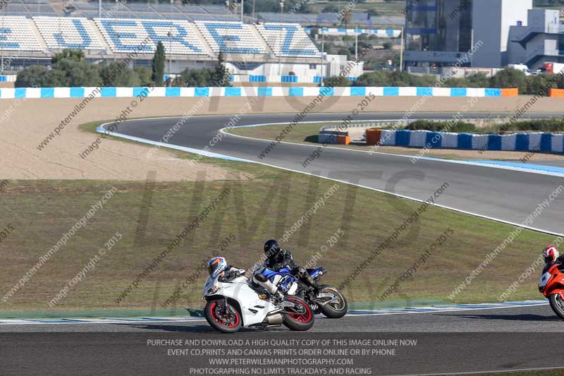 14 to 16th november 2015;Jerez;event digital images;motorbikes;no limits;peter wileman photography;trackday;trackday digital images