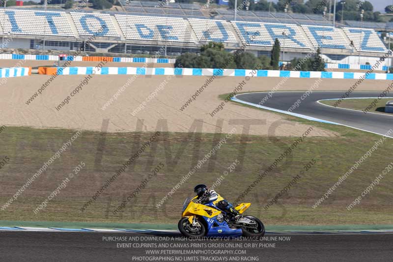 14 to 16th november 2015;Jerez;event digital images;motorbikes;no limits;peter wileman photography;trackday;trackday digital images