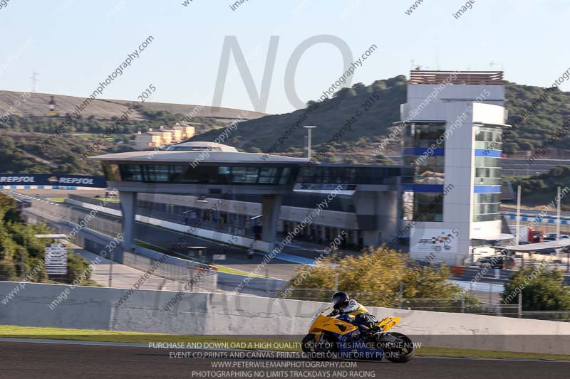14 to 16th november 2015;Jerez;event digital images;motorbikes;no limits;peter wileman photography;trackday;trackday digital images