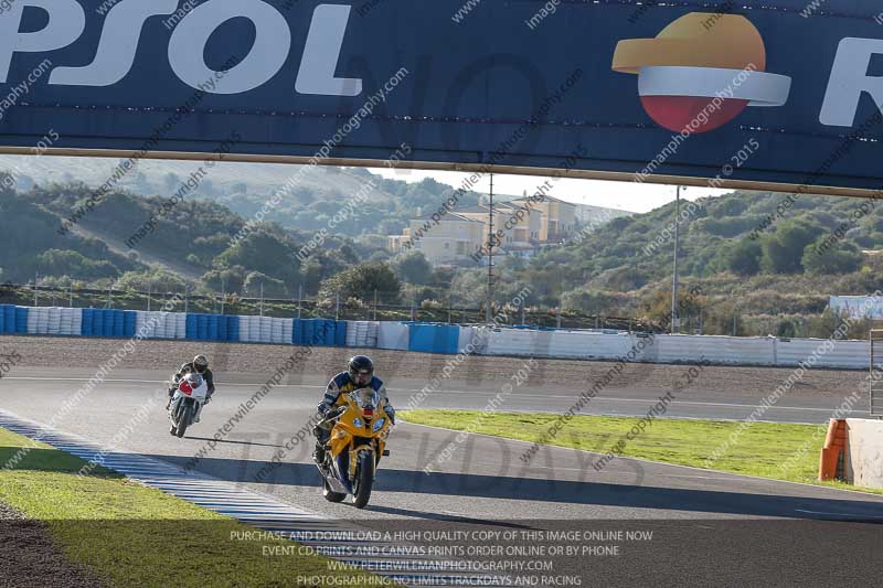14 to 16th november 2015;Jerez;event digital images;motorbikes;no limits;peter wileman photography;trackday;trackday digital images