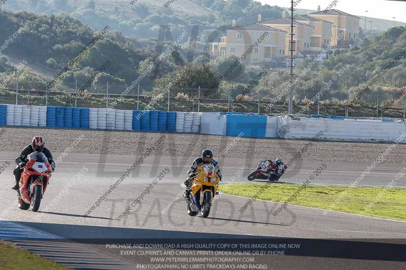 14 to 16th november 2015;Jerez;event digital images;motorbikes;no limits;peter wileman photography;trackday;trackday digital images