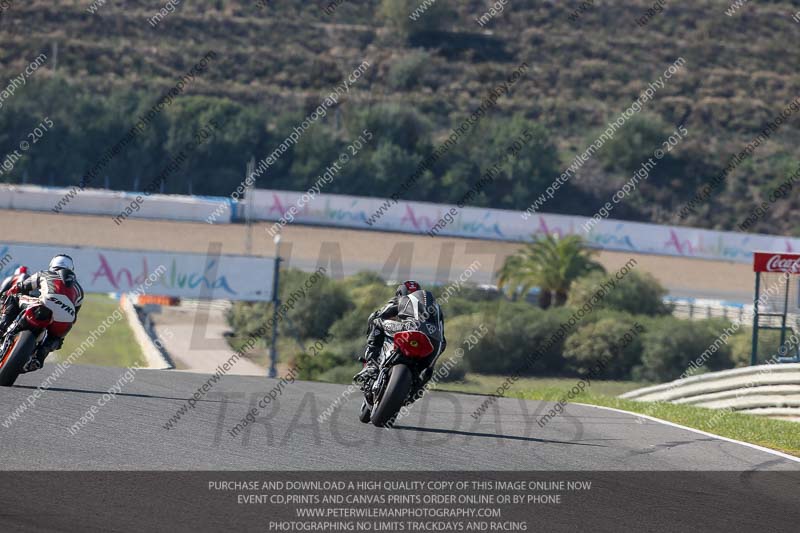 14 to 16th november 2015;Jerez;event digital images;motorbikes;no limits;peter wileman photography;trackday;trackday digital images